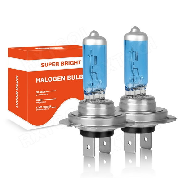 For Honda CBR600RR 2003-2017 CBR600F4i 01-06 H7 Halogen Headlight Bulbs Kit 5000LM