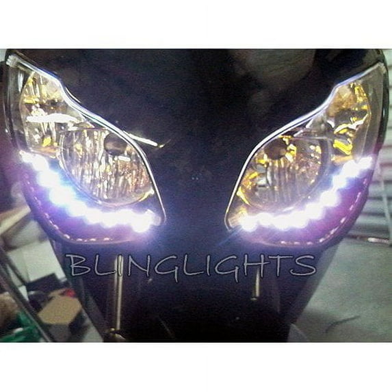 For Honda CBR954RR LED DRL Light Strips Headlamps Headlights Head Lamps Day Time Running Strip Lights