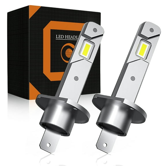 LED Headlight Bulbs 2-Pack for Honda CR-V 2005-2006 High/Low Beam, 6000K Bright White Upgrade