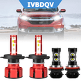 thumbnail image 1 of For Honda CR-V 2007-2014 LED Hedalights Combo H4 High/Low Beam + H11 Fog Light Bulb Kit 4Pcs 6000K White, 1 of 13