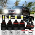 thumbnail image 1 of For Honda CR-V CRV 2015-2020 LED Headlight High Low Fog Light Bulbs 6000K White Pack of 6, 1 of 13