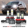 thumbnail image 1 of For Honda CRV 2015 2016 2017 2018 2019 - 4x Combo LED 9005+H11 Headlight High Low Beam Bulbs Kit White, 1 of 16