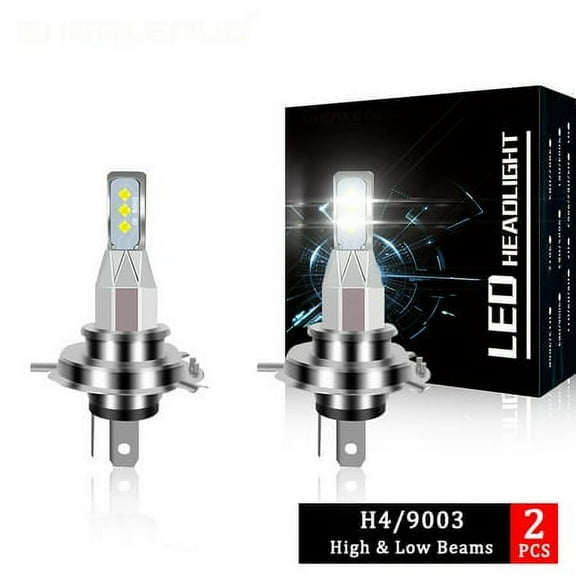 OBNDVU Halogen LED Headlight Bulbs 6000K Hi & Low Beam for Honda CR-V 2007-2014