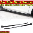 thumbnail image 1 of For Honda Civic 11th Gen 2021-2024 Body Kit Honda Civic Car Side Skirt Lip Glossy Black MUGEN Style Side Skirt Car Accessories, 1 of 7