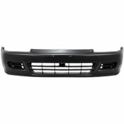 For Honda Civic 1992 93 94 1995 Bumper Cover | Front | 2 Door Coupe/Hatchback | Prefinished Matte Black | HO1000187