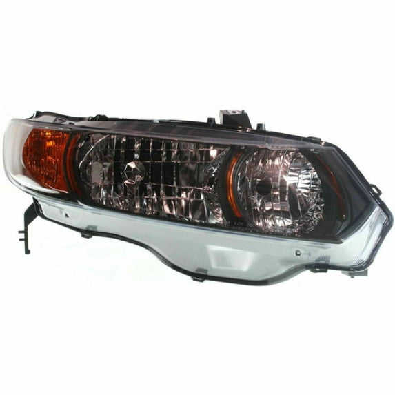 For Honda Civic 2006 2007 2008 2009 Passenger Side Headlight Assembly | Composite | Coupe | M/T | 6 Speed | 33101SVBA02, 33101SVBA11 | HO2503133