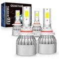 thumbnail image 1 of For Honda Civic 2006-2011 Sedan 4Dr 4x 6000K LED Headlight High Low Beam Bulbs Kit, 1 of 11