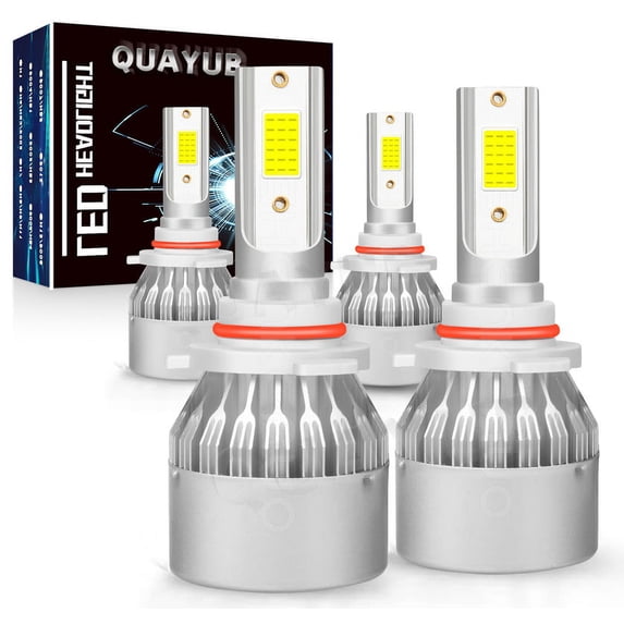 For Honda Civic 2006-2011 Sedan 4Dr 4x 6000K LED Headlight High Low Beam Bulbs Kit