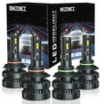 thumbnail image 1 of For Honda Civic 2006-2015 LED Headlight Bulbs 9005 9006 High Low Beam 6000K White 4pcs, 1 of 21