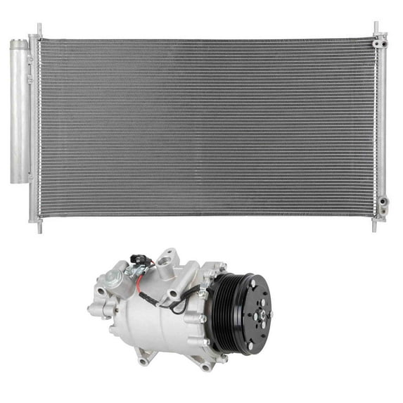 For Honda Civic 2012 2013 2014 2015 AC Compressor w/ A/C Condenser Drier - BuyAutoParts