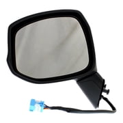 For Honda Civic 2012 2013 Door Mirror Driver Side Power w/ Heated Glass Black | Replacement For HO1320266 | 615343531861