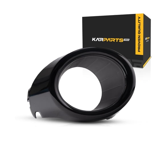 For Honda Civic 2013 2014 2015 Fog Light Trim Passenger Side | Black | Sedan | Replacement For HO1039117 | 615343571928