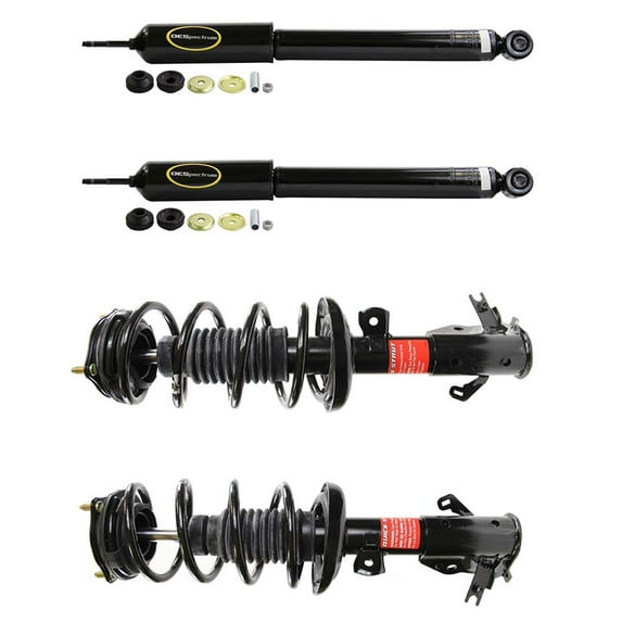 For Honda Civic 2013 2014 2015 Monroe Front Rear Shocks Struts - BuyAutoParts