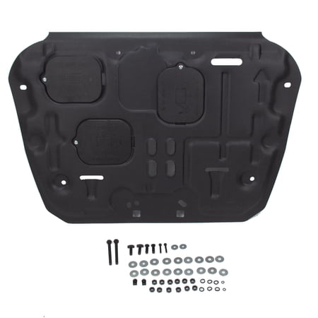 For Honda Civic 2016-2021 1.5T Under Engine Splash Shield Guard Mudguard BLACK
