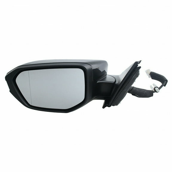 For Honda Civic 2016 Driver Side Mirror | Outer | Rear View | Power Heated | w/Side View Camera | w/Cover | Painted | 76258TBAC02ZA-PFM | HO1320284
