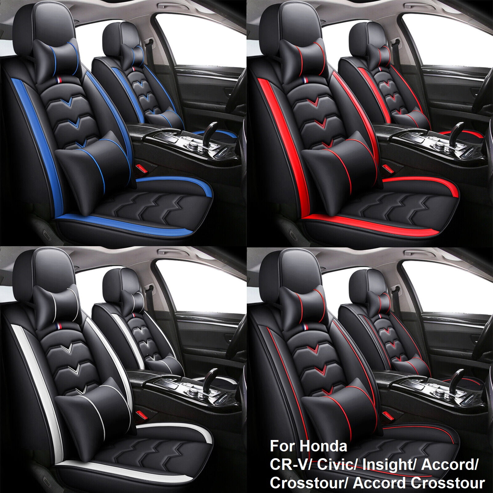 For Honda Civic CRV Insight Accord Crosstour Car Seat Covers