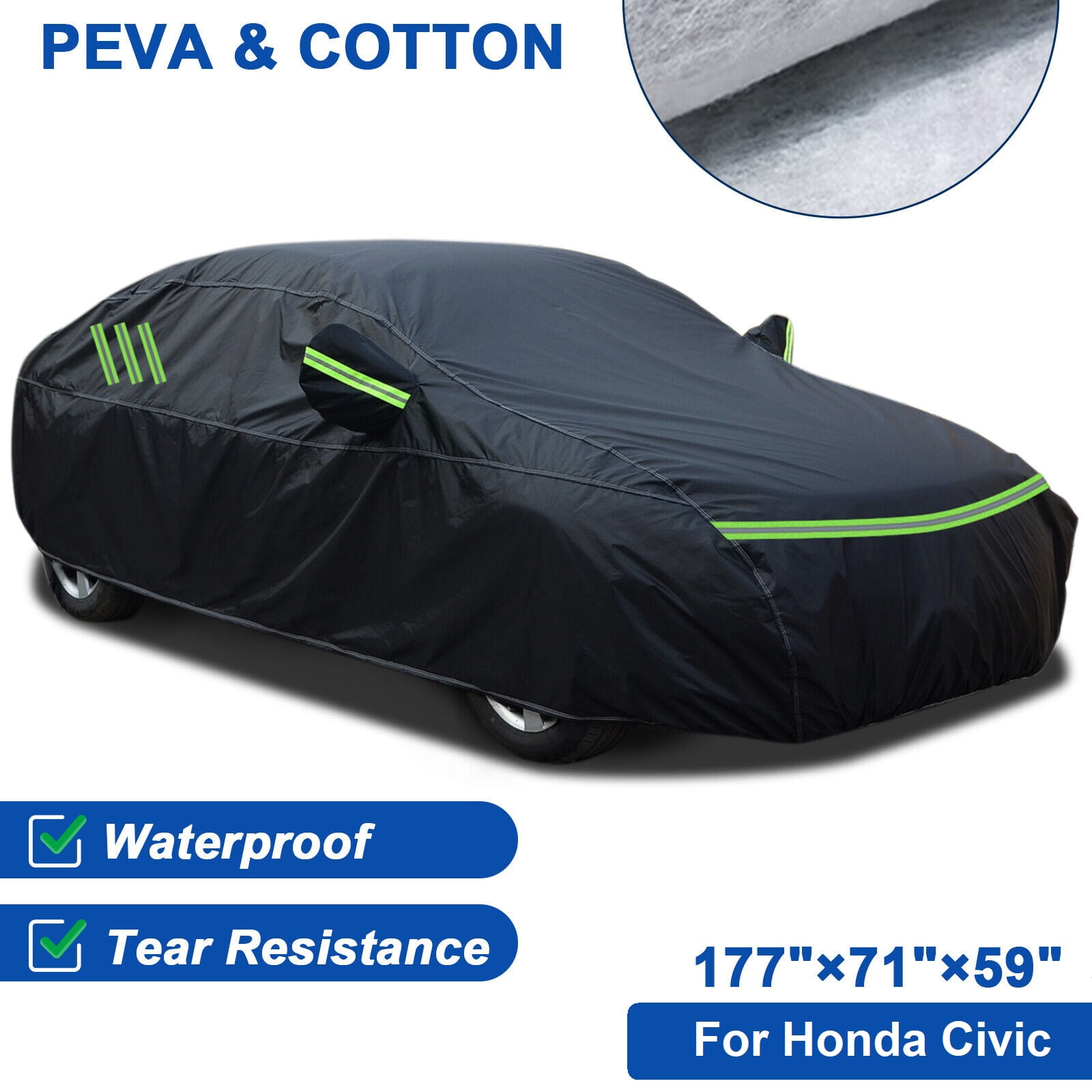 Honda Civic Waterproof Car Cover Full Protection, UV, Dust, Rain
