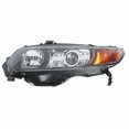thumbnail image 1 of For Honda Civic Coupe 2007 2008 Headlight Assembly Projector W/LED Black Driver and Passenger Side HO2505145, 1 of 4