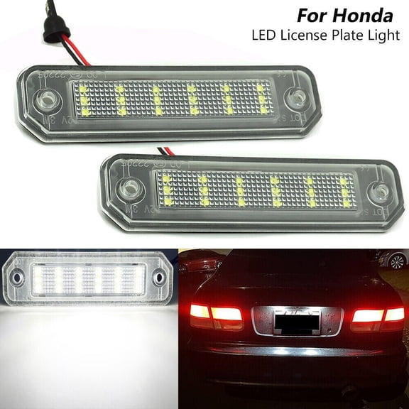 For Honda Civic EJ EG EK Coupe Sedan CR-X Del Sol Integra SJ License Plate Light