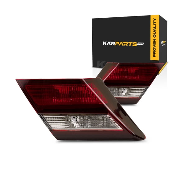 For Honda Civic Sedan Inner Tail Light Assembly 2013 2014 2015 Driver and Passenger Side Pair HO2802105 | 34155-TR0-A51