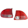 thumbnail image 1 of For Honda Civic Tail Light Assembly 2006 2007 2008 Driver and Passenger Side Pair Sedan / Hybrid HO2800166 | 33551-SNA-A02, 1 of 5
