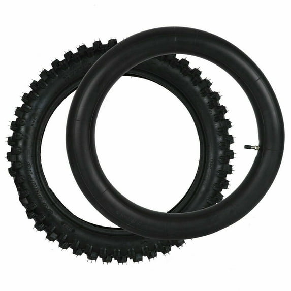 For Honda Dirt Bike CR80 KX100 70/100-19 + 90/100-16 Front + Rear Tires + Tubes