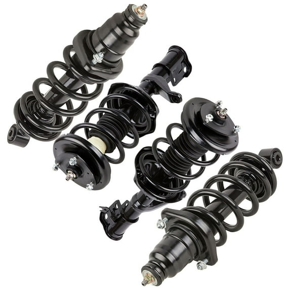 For Honda Element 2003-2011 New Complete Front Rear Strut & Spring Assembly - BuyAutoParts