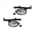 thumbnail image 1 of For Honda Fit Fog Light Assembly 2009 10 11 12 13 2014 Driver and Passenger Side Pair DOT Certified Replaces AC2592106, 1 of 5