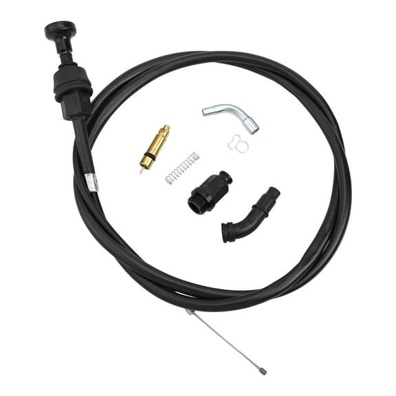 For Honda For Rancher 350 TRX350 Choke Cable with Starter Valve Plunger Kit for Foreman 400 Fourtrax 300 350 ATV Throttle Control