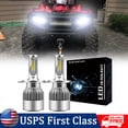 thumbnail image 1 of For Honda Foreman 400 95 96 450 1998-2004 LED Headlight H4 Bulb High/Low Dual Beam White （2pcs）, 1 of 8