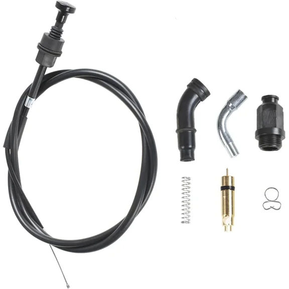 For Honda Foreman 500 Rubicon 500 TRX500 TRX500FA TRX500FGA 2001-2014 New Carburetor Plunger Choke Starter Valve Choke Cable Kit
