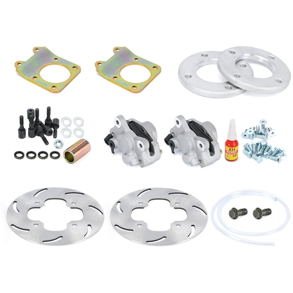For Honda Fourtrax 300 TRX300FW 4x4 Front Disc Brake Conversion Kit 1992-2000