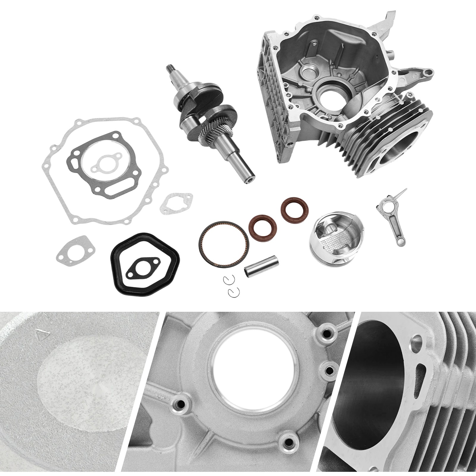 13HP Rebuild Kit For Honda GX390 Engine - Piston, Con Rod, Gasket Set, Crankshaft
