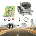 thumbnail image 1 of For Honda GX340 11HP and GX390 13HP Rebuild Kit Engine Block Full Gasket Set Aluminum Direct Replacement, 1 of 11