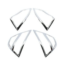 For Honda Goldwing 1800 2001 to 2010 GL1800 Gold Wing GL 1800 Motorcycle Trunk Brake Light And Saddlebag Light Grilles Chrome