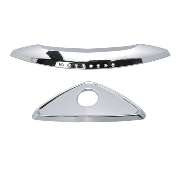 For Honda Goldwing 1800 2001 to 2017 GL1800 Goldwing GL1800 Motorcycle Trunk Key Hole Accent And Luggage Decoration Cover Chrome