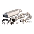 thumbnail image 1 of For Honda Grom Msx125 2013 - 2019 2020 Modified Escape Motorcycle Exhaust Muffler Link Pipe 51MM Slip-on Tube System Compatible with Original Parts, 1 of 6