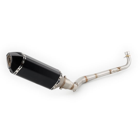 For Honda Grom Msx125 2013 - 2019 2020 Modified Escape Motorcycle Exhaust Muffler Link Pipe 51MM Slip-on Tube System