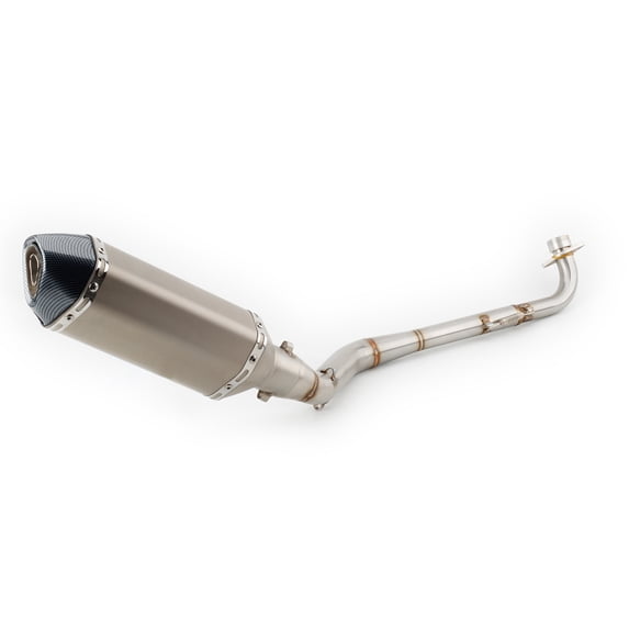 For Honda Grom Msx125 2013 - 2019 2020 Modified Escape Motorcycle Exhaust Muffler Link Pipe 51MM Slip-on Tube System