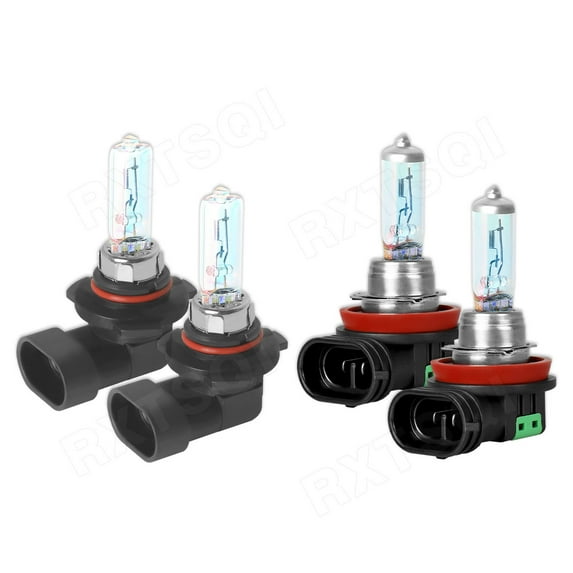 For Honda HR-V 2019 2020 Halogen Headlight Bulbs 9005 H11 High&Low Beam 4pcs