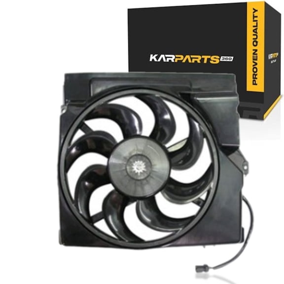 For Honda HR-V 2023 2024 2025 Radiator And Condenser Fan Assembly Driver Side | With One Big Fan | Replacement For HO3115183