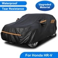 thumbnail image 1 of For Honda HR-V Car Covers SUV Waterproof UV Protection Snowproof Outdoor Full Cover All Weather Season Black, 1 of 12