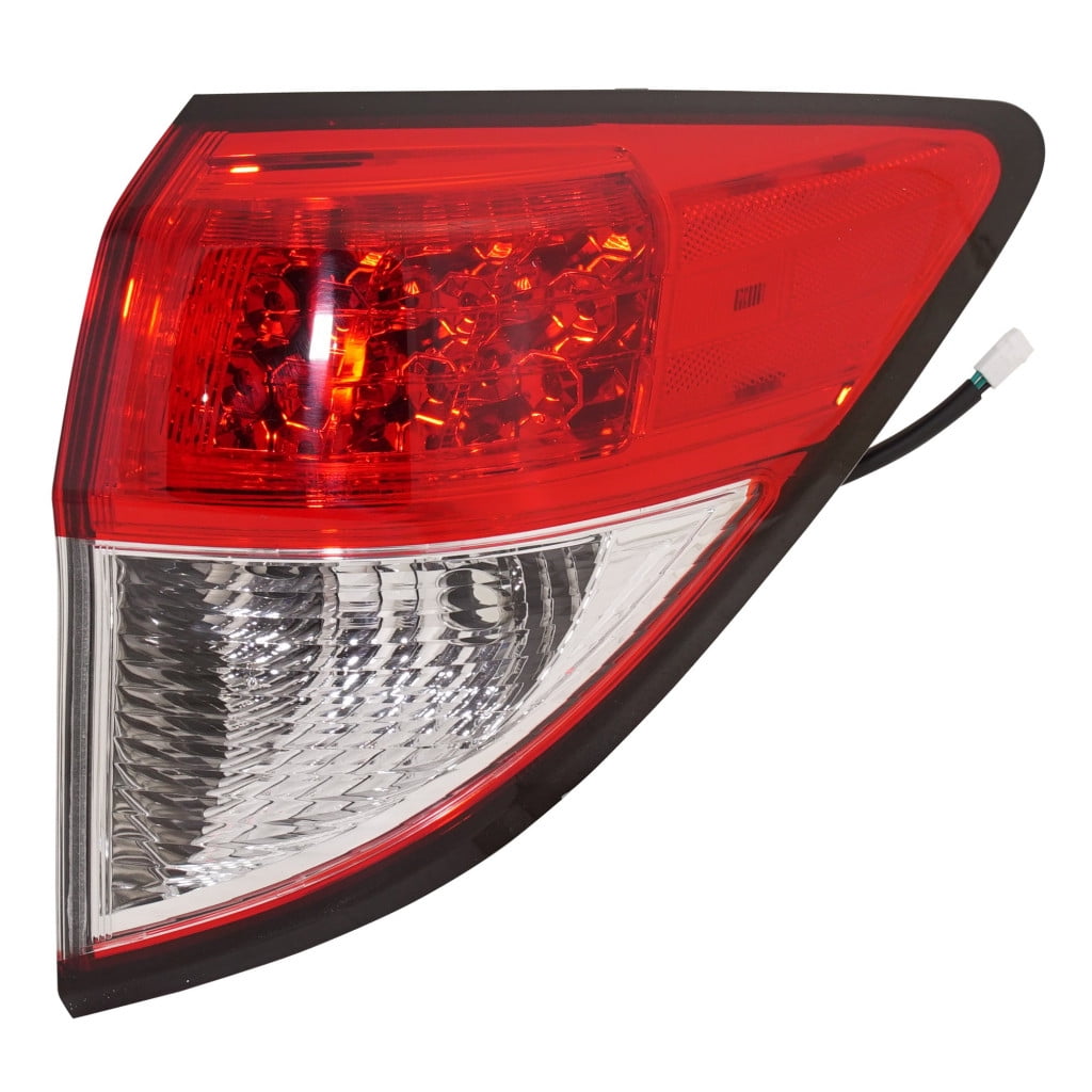 LED Tail Light For 2019-2021 Honda Pilot - Left Side Outer Rear Lamp Assembly (TYC)