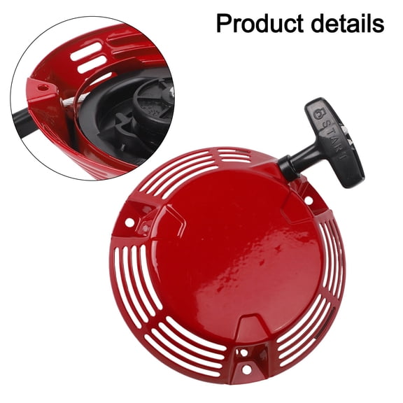 For Honda HRC215 For Honda HR194 Recoil Starter Outdoor Lawn Care Red Recoil Starter For Honda Mechanism Seamless Integration