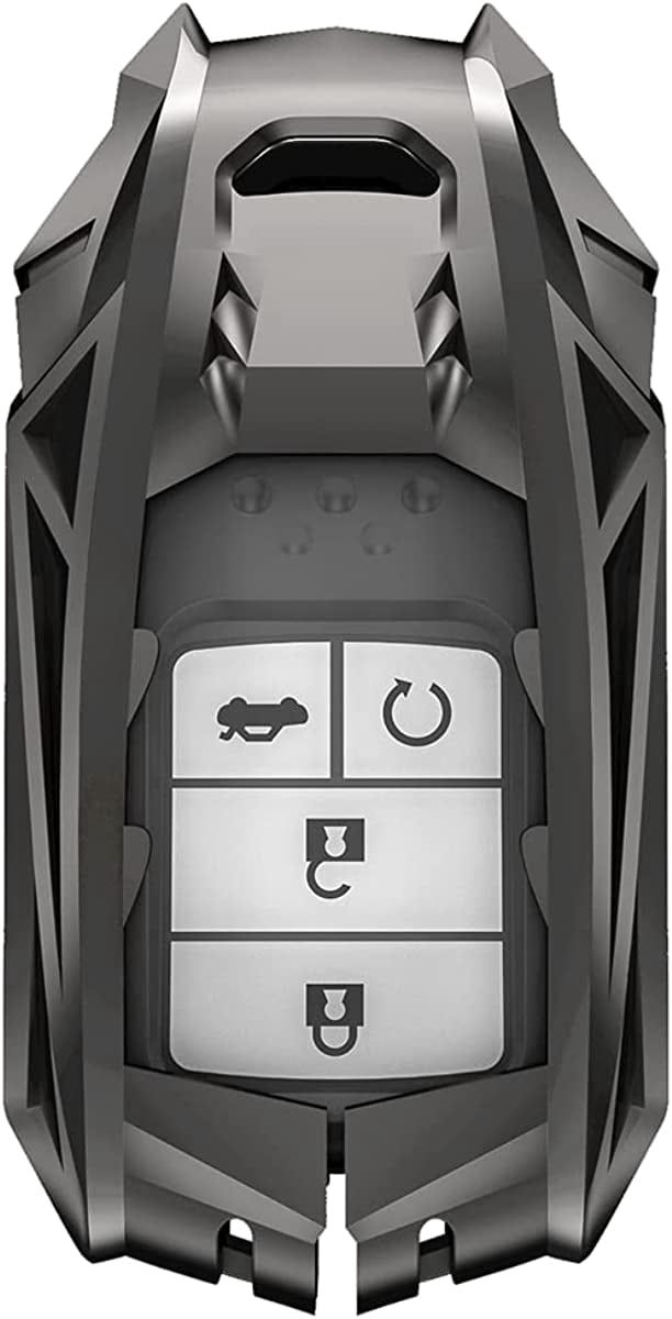 For Honda Key Fob Cover, for Honda Accord Civic CRV Pilot Odyssey Special Metal Full Cover with Keychain