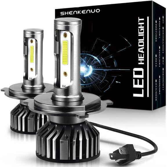For Honda Odyssey 1995-2004 Headlights,9003/H4 LED High/Low Beam 2pcs