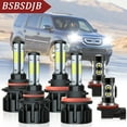 thumbnail image 1 of For Honda Odyssey 2011 2012-2020 LED Headlight High/Low Beam Fog Light Bulbs, 1 of 15