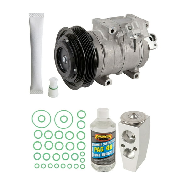 For Honda Odyssey 2011-2015 OEM AC Compressor w/ A/C Repair Kit - BuyAutoParts