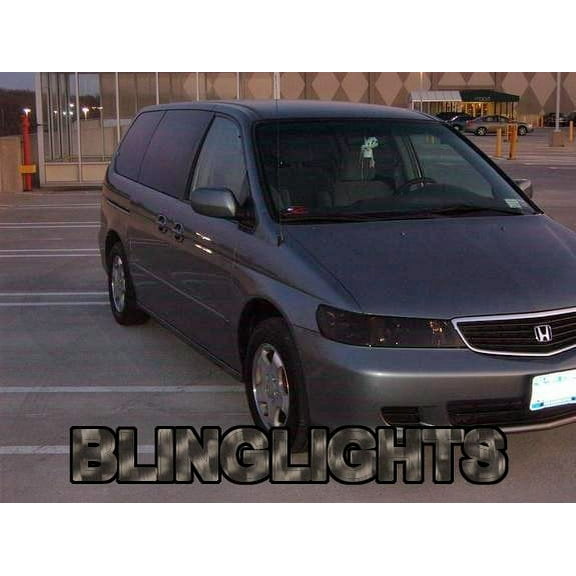 For Honda Odyssey Tinted Head Lamp Light Overlays Kit Smoked Film Protection