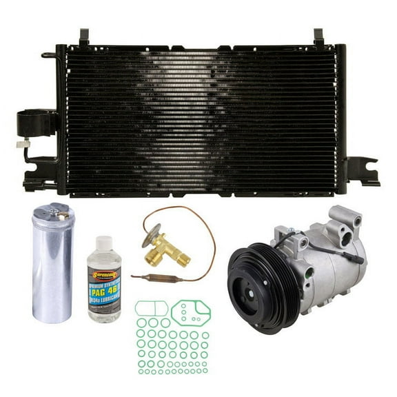 For Honda Passport Isuzu Rodeo A/C Kit w/ AC Compressor Condenser & Drier - BuyAutoParts